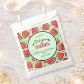 Sachets En Papier Un à Melon Été 1er Anniversaire Merci (Coupé)