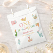 Sachets En Papier Un A-Saurus Dinosaur 1ère fête d'anniversaire (Coupé)