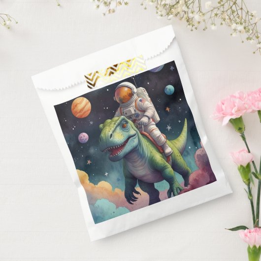 Sachets En Papier Un astronaute sur Dino dans l'espace (Scellé)