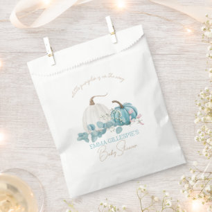Sachets En Papier Un Baby shower Automne Un Peu Citrouille