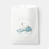 Sachets En Papier Un Baby shower Automne Un Peu Citrouille (Devant)