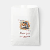 Sachets En Papier Un Baby shower Automne Un Peu Citrouille | Neutre  (Devant)