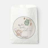 Sachets En Papier Un Baby shower d'attente neutre pour les femmes (Devant)