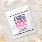 Sachets En Papier Un bébé américain 4 juillet 1er anniversaire (Coupé)