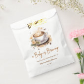 Sachets En Papier Un bébé brasse du Baby shower café Brown (Scellé)