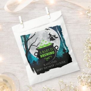 Sachets En Papier Un bébé brasse un Baby shower d'Halloween