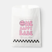 Sachets En Papier Un Bébé heureux, joyeux visage rose (Devant)