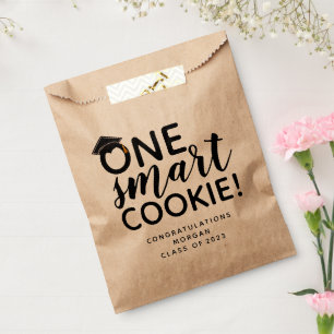 Sachets En Papier Un cookie intelligent Graduation Kraft