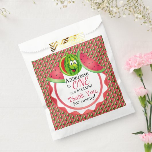 Sachets En Papier Un dans un Melon L'anniversaire d'un enfant (Scellé)