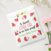 Sachets En Papier Un doux Baby shower de pastèque pour petite fille (Scellé)