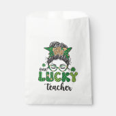Sachets En Papier Un enseignant chanceux - Saint Patrick's Day (Devant)