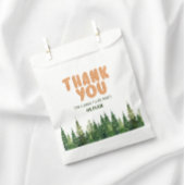 Sachets En Papier Un Joyeux Camper Bois Garçons 1er anniversaire