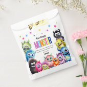 Sachets En Papier Un joyeux Monster Kids Merci (Scellé)
