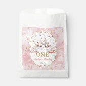 Sachets En Papier Un lapin devient un 1er anniversaire (Devant)