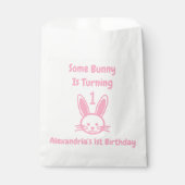 Sachets En Papier Un Lapin Va Devenir Un Anniversaire (Devant)