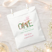 Sachets En Papier Un léopard sauvage premier anniversaire (Coupé)