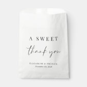 Sachets En Papier Un Mariage de Merci doux (Devant)