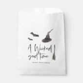 Sachets En Papier Un mauvais moment | Bonne Halloween (Devant)