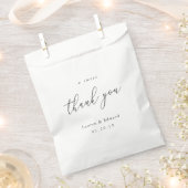 Sachets En Papier Un Merci doux Mariage Doughnut Bonbons (Coupé)