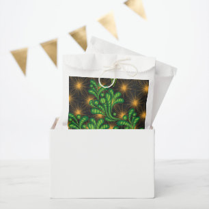 Sachets En Papier un miroir et quelques plantes