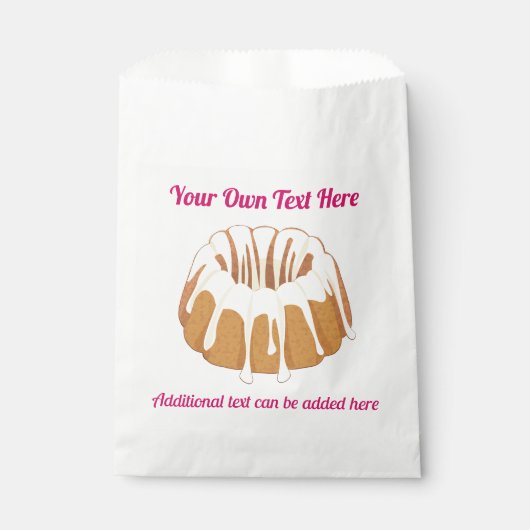 Sachets En Papier Un panier parfait avec de la glaçure perdue - Gâte (Devant)