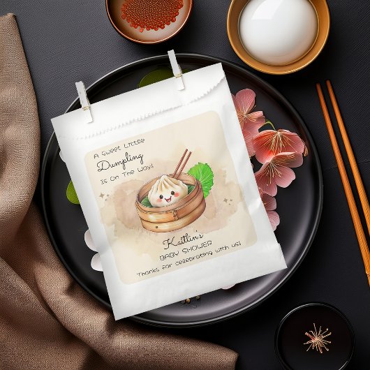 Sachets En Papier Un Petit Baby shower À Thème Kwai Doux