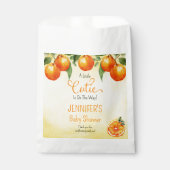 Sachets En Papier Un petit Baby shower d'aquarelle Citrus Cutie (Devant)