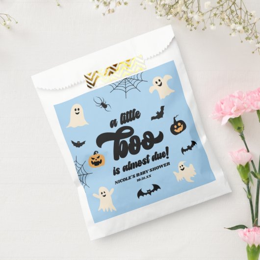 Sachets En Papier Un Petit Boo Est Presque Attendu ! Baby shower d'H (Scellé)