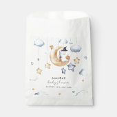 Sachets En Papier Un Petit Boo Moon Stars Baby shower (Devant)