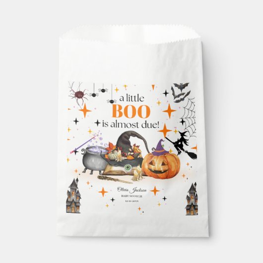 Sachets En Papier un petit botte baby shower bébé invitations douche (Devant)