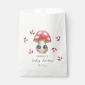 Sachets En Papier Un petit champignon est en route - Baby shower (Devant)