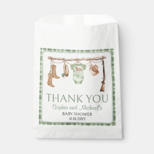 Sachets En Papier Un Petit Chasseur Est En Route Baby Shower