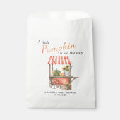 Sachets En Papier Un petit Citrouille est en Baby shower (Devant)