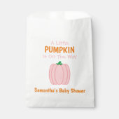 Sachets En Papier Un Petit Citrouille Est En Route (Devant)