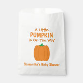 Sachets En Papier Un Petit Citrouille Est En Route (Devant)