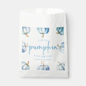 Sachets En Papier Un Petit Citrouille Est En Route ! Baby shower (Devant)