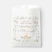 Sachets En Papier Un petit Citrouille se trouve sur le Baby shower W (Devant)