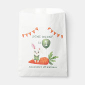 Sachets En Papier Un petit lapin a un an (Devant)