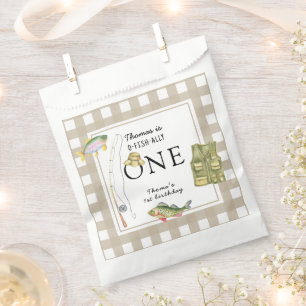 Sachets En Papier Un petit pêcheur fête d'anniversaire