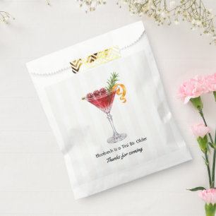 Sachets En Papier Un peu plus vieux Martini Fête d'anniversaire