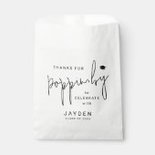 Sachets En Papier Un script moderne Merci pour Popping par Graduatio (Devant)