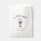 Sachets En Papier Un Tini Bit Ancien Martini fête d'anniversaire (Devant)