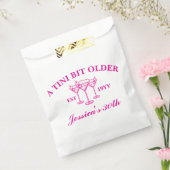 Sachets En Papier Un Tini Un Peu Plus Ancien Martini Personnalisé An (Scellé)