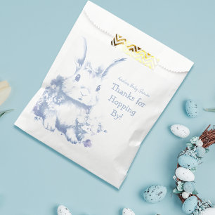Sachets En Papier Une certaine lapine arrive Baby Shower 