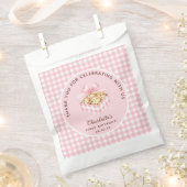 Sachets En Papier Une douce Fille Cookie Première fête d'anniversair (Coupé)