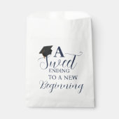 Sachets En Papier Une douce fin à une nouvelle fête de fin d'études (Devant)