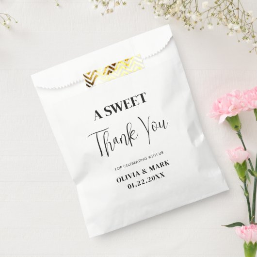 Sachets En Papier Une fête de Fête des mariées Mariage en Merci doux (Scellé)