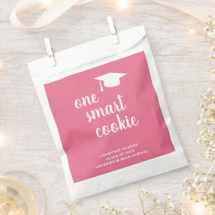 Sachets En Papier Une Smart Cookie Mortar Board Graduation moderne