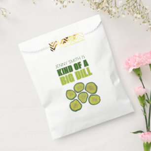 Sachets En Papier Une sorte de gros Dill Deal Green Pickle Chip Féli