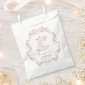 Sachets En Papier Une sotte d'oie Coquette de la cou rose Anniversai (Coupé)